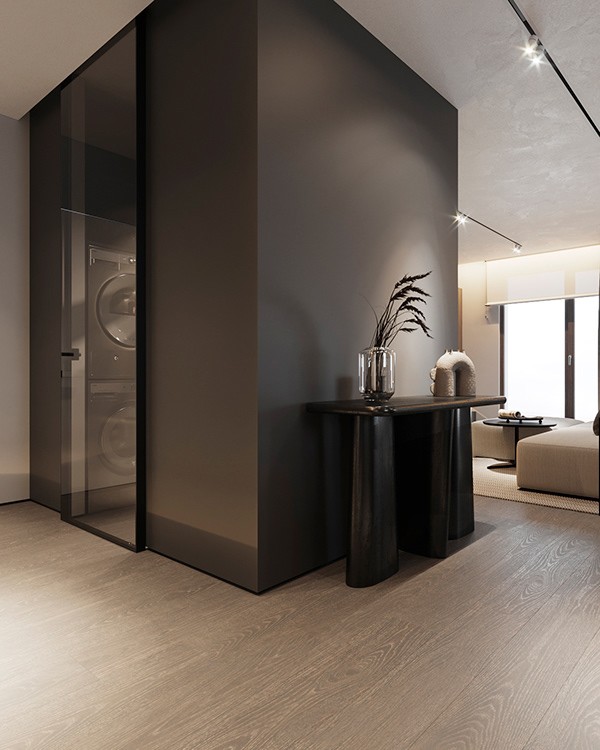 95㎡ 现代简约风公寓-3