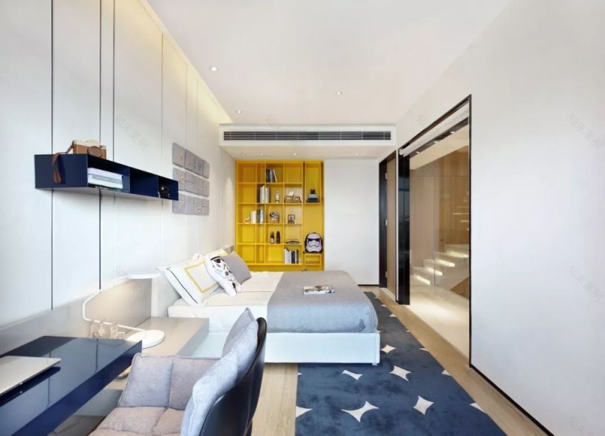 "也园"的现代演绎——共生形态的丽丰棕榈彩虹花园样板房设计-37