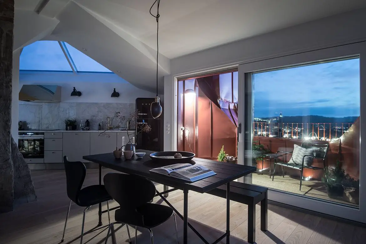 旋转客厅的极简魅力-23