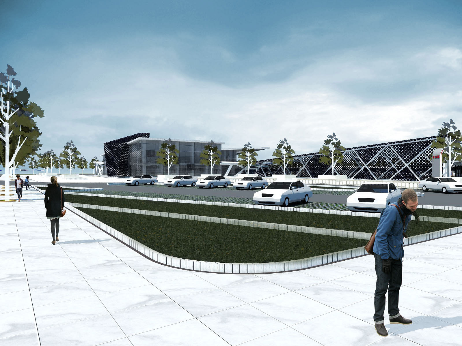 Coach station design（永川长途汽车站设计）丨中国重庆丨Bonan Zhu-3