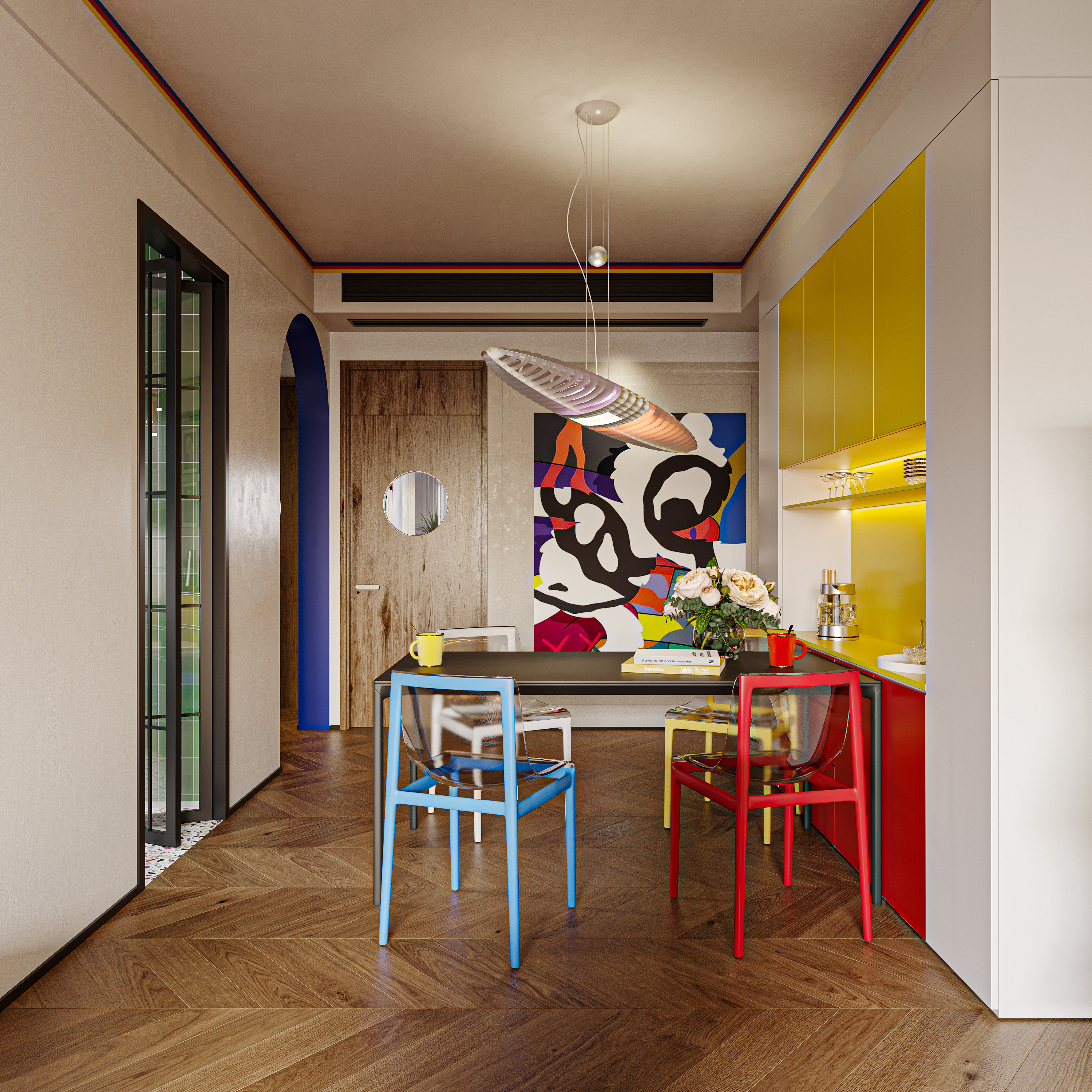 孟菲斯风格家装-4