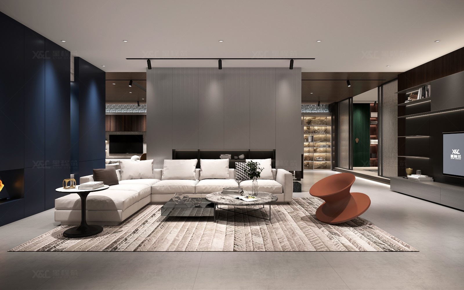 南昌江汇新材料展厅设计丨中国南昌丨星程筑-27