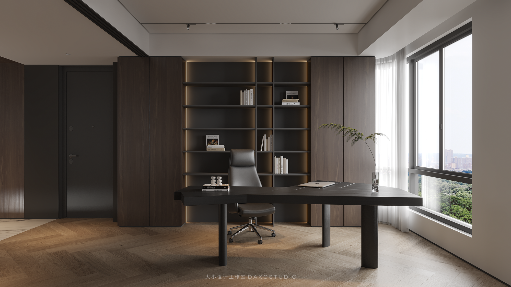 新光·皇庭水岸 520㎡顶复奢宅丨中国福建丨大小设计工作室-43