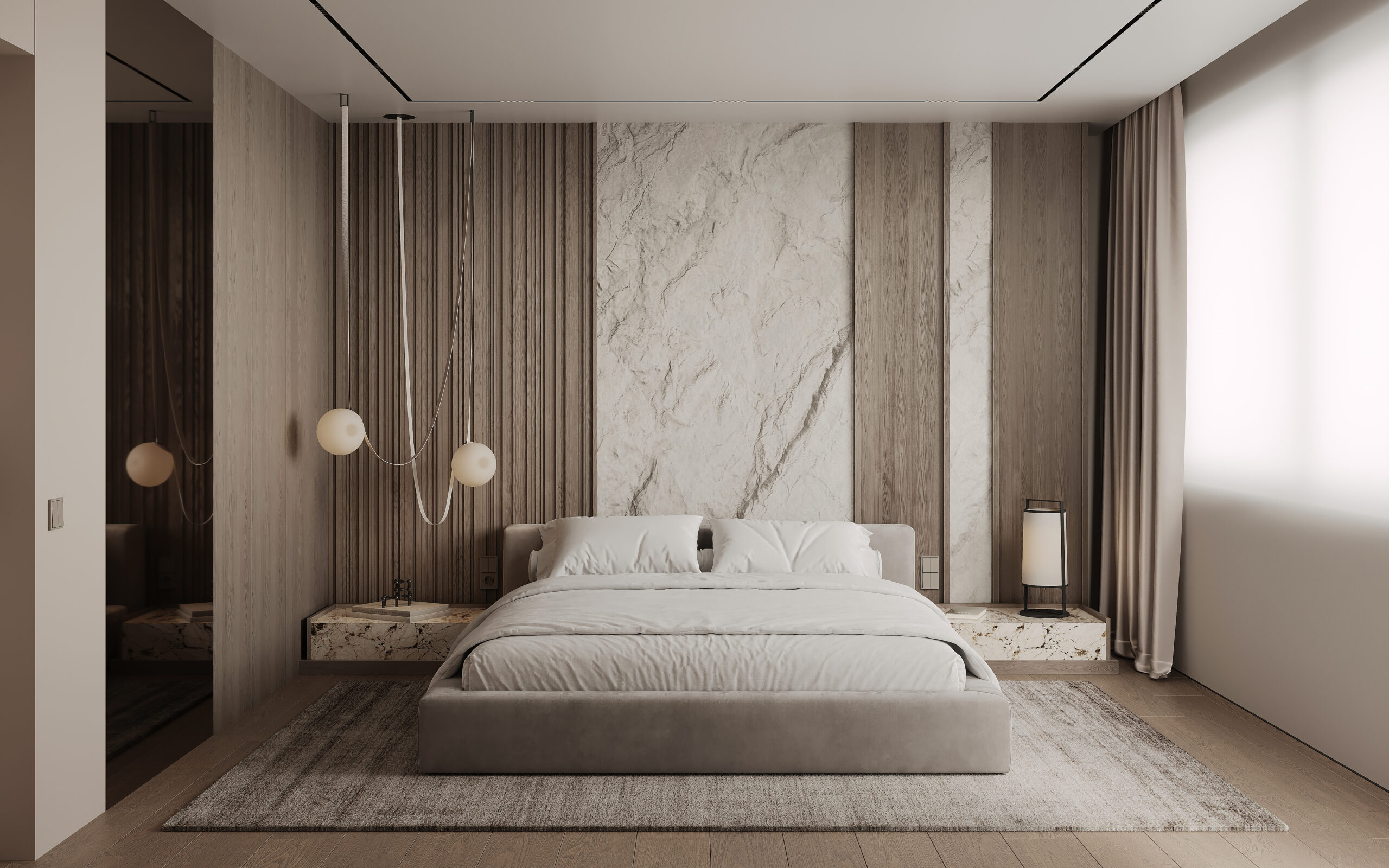 奢华；豪华（在一些语境中常与高端、奢侈相关概念搭配，因不清楚具体语境，此为较常见理解的翻译） 丨PolandKatowice丨Hedo Architects-24