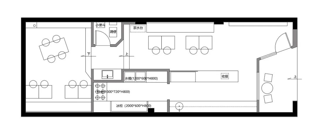 湖南咏汤甜品店 · 现代风格工装设计丨中国湖南丨叁壹设计-12