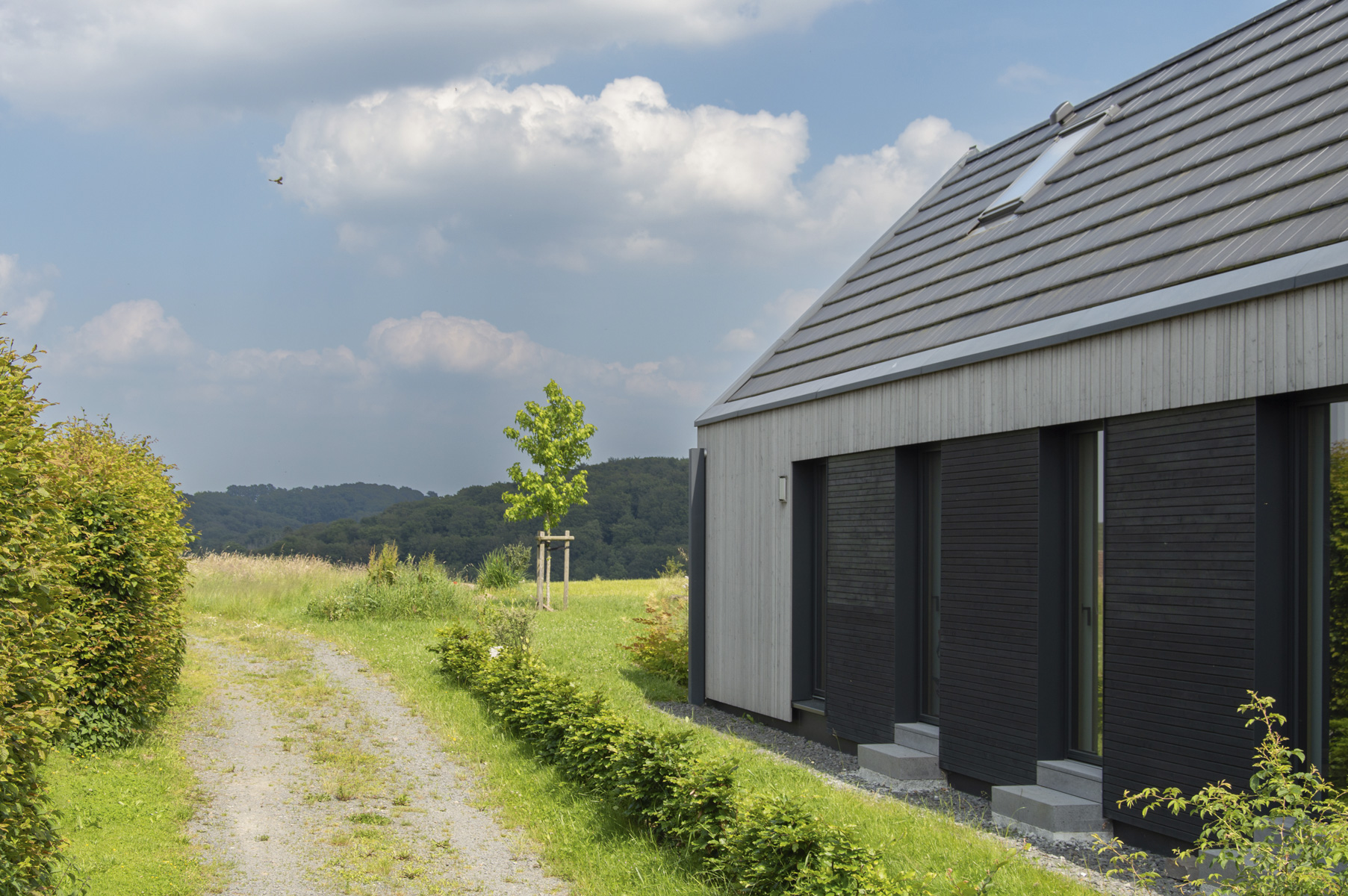 与自然和谐共生的家庭木屋丨GROSCHE BURGMER ISENSEE Architekten-3