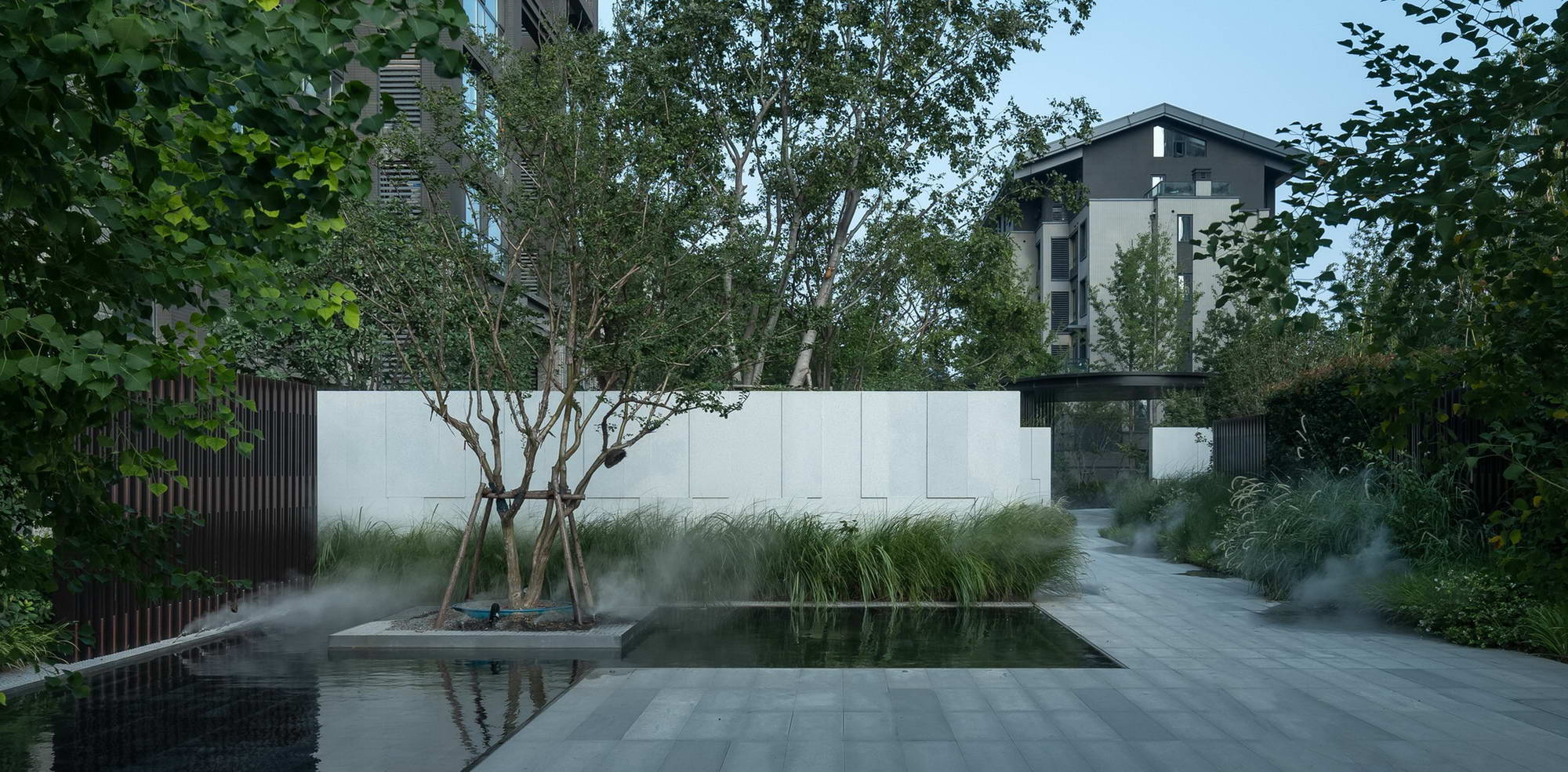 郑州永威城·观澜庭 | 公园社区中的生态景观设计-24