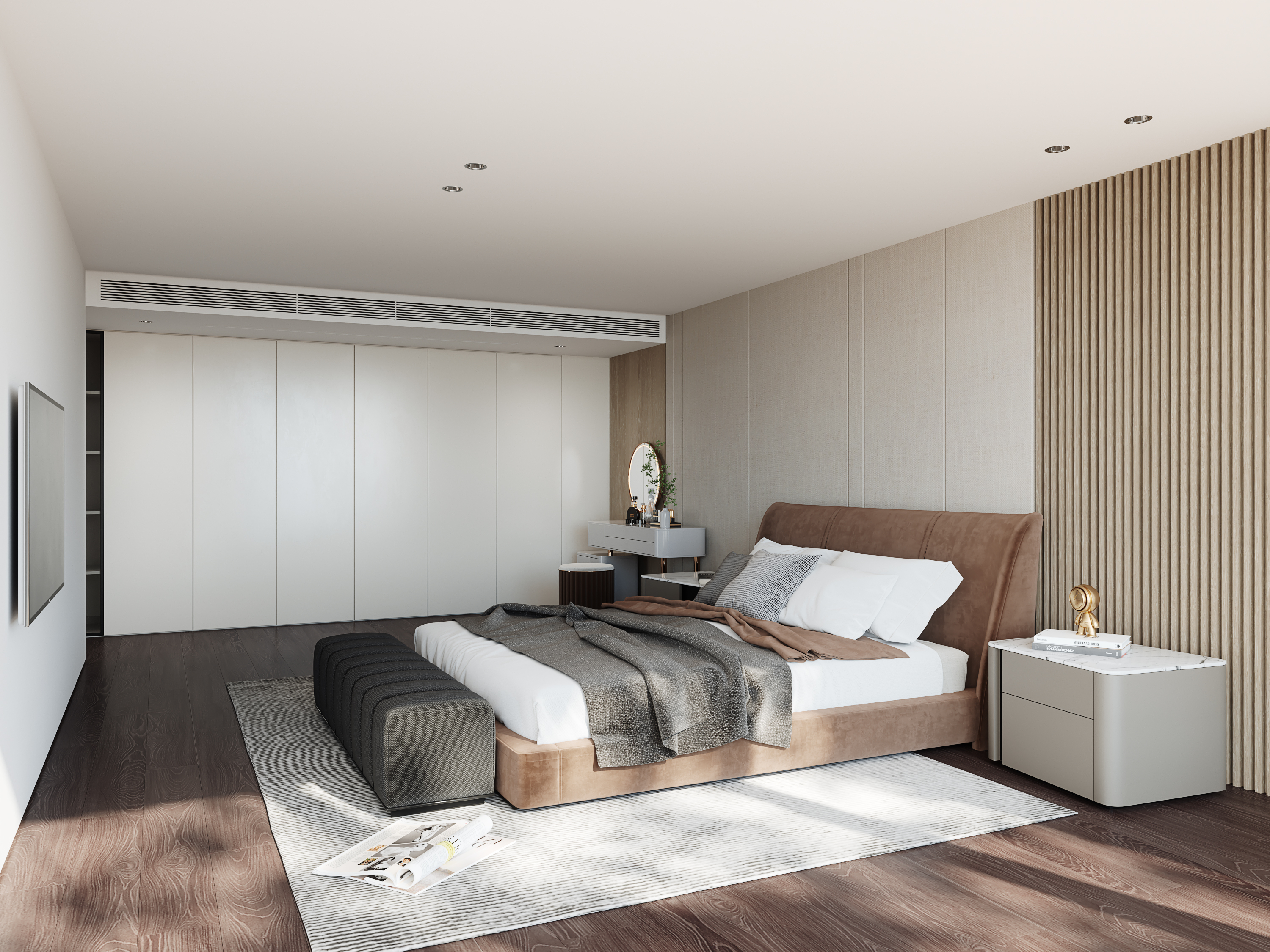 鸿烨表现|简约和木作的碰撞-6