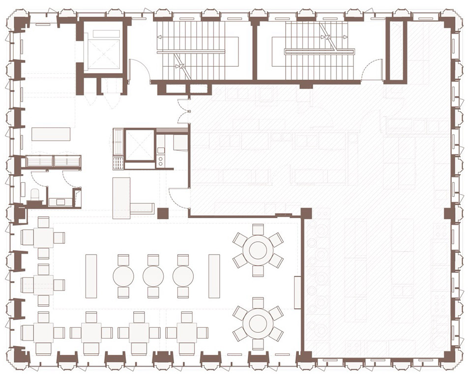“照青苔”中餐厅丨中国杭州丨八荒设计团队-96