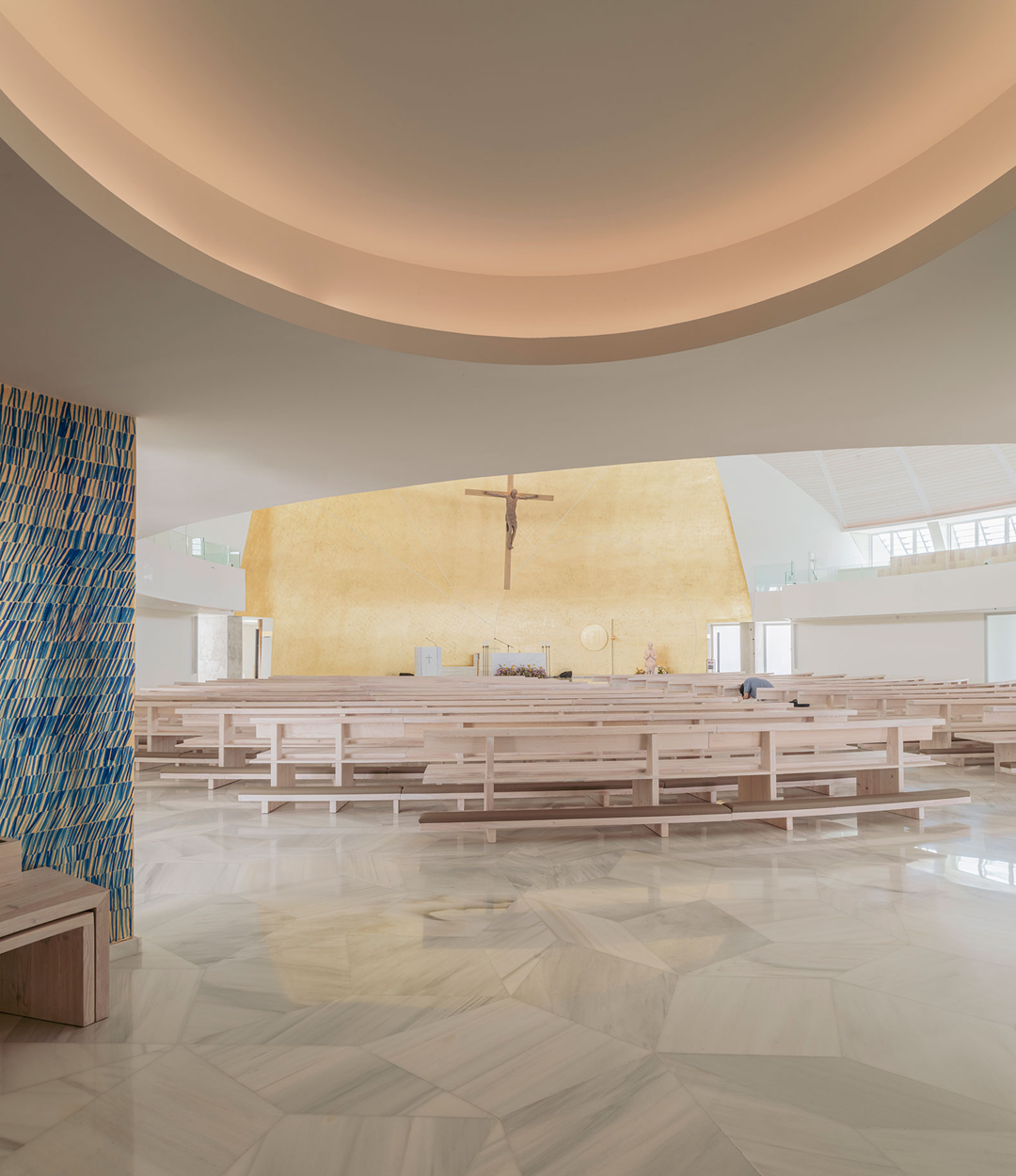 Francisco de Vitoria 大学新教堂装饰艺术丨Spain丨Ramos Alderete-5