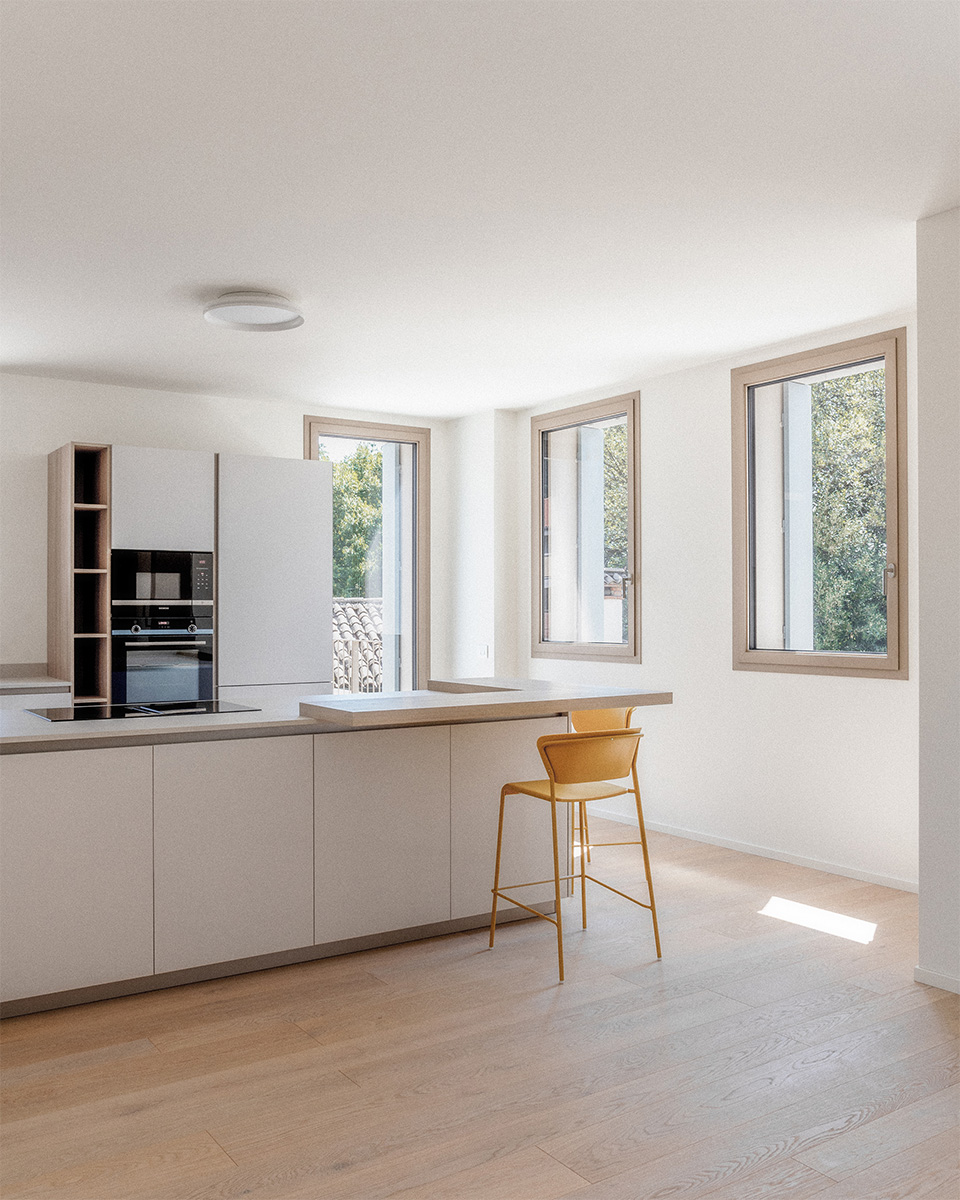 Montebelluna市中心住宅综合体翻新，意大利 / Studio Bressan-36