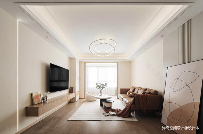 30万元四居及以上130平米装修案例-29