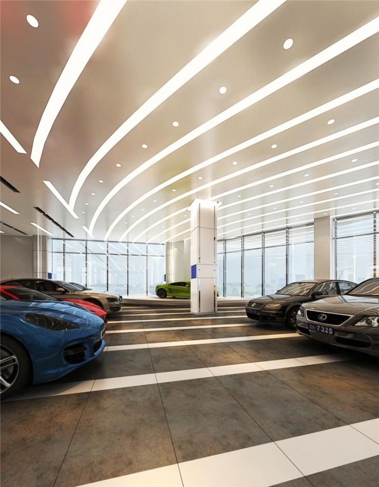 香江汽车城设计装修工程-8