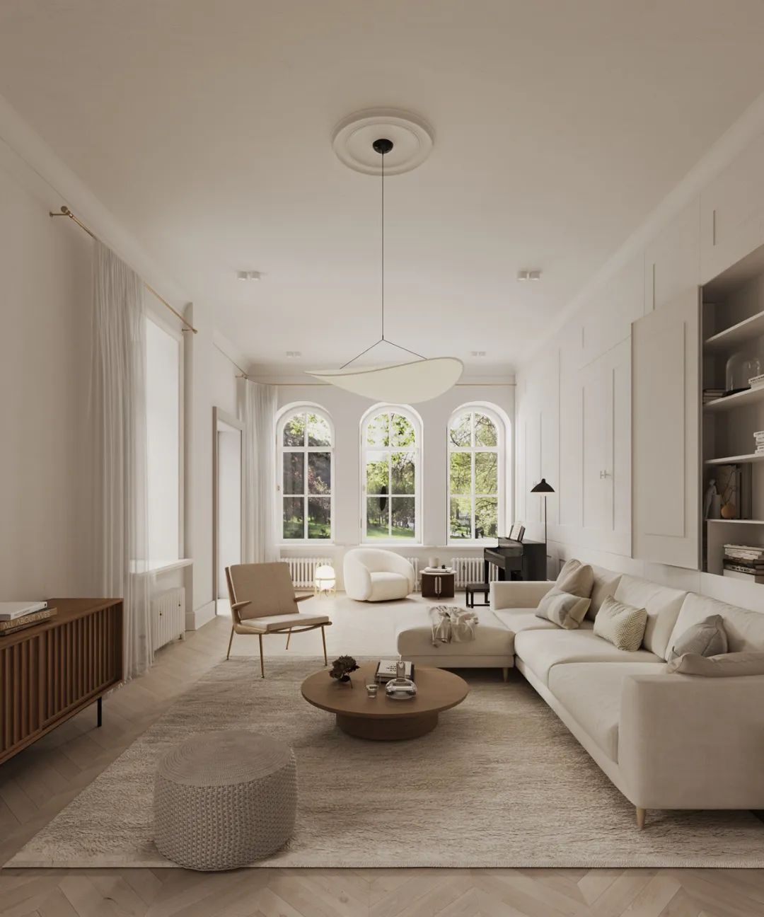 三口之家简约风设计-9