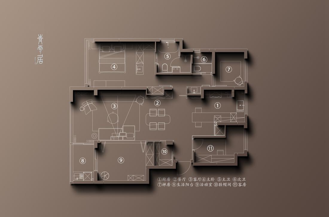 治愈系法式奶油风庭宅-50