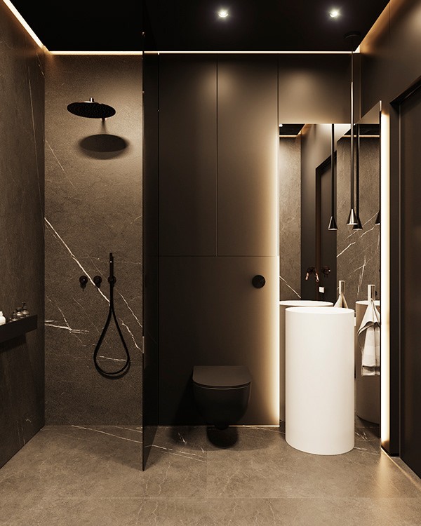 95㎡ 现代简约风公寓-12