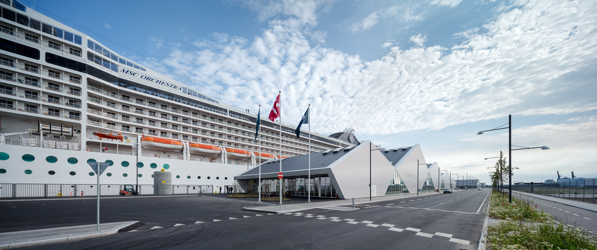 哥本哈根码头航站楼,绿色环保与公共休闲的融合-13