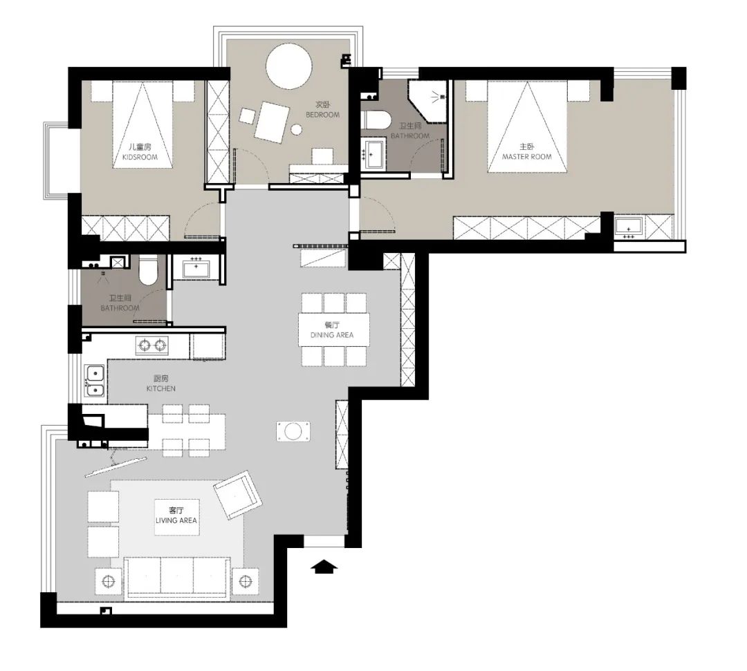 在家里也可以走走停停，互动满分的LDK之家-28