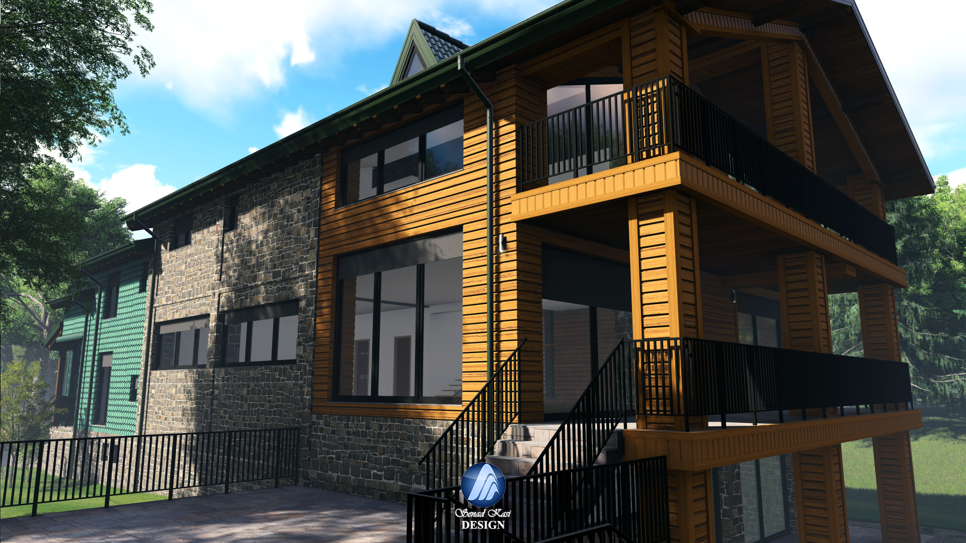 Villa Design Mountain Style - Brezovica-4