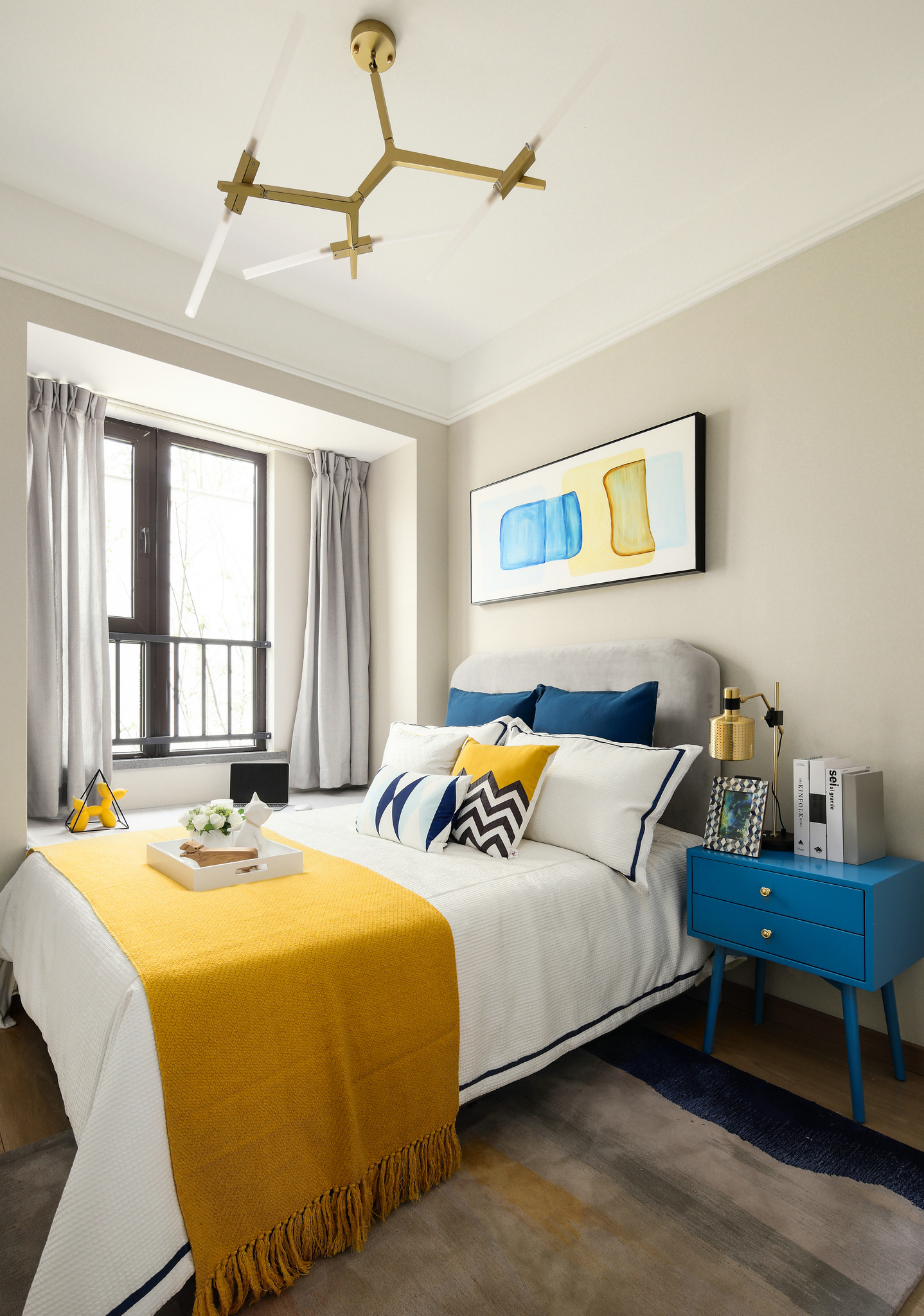 梵池设计 | 轻奢主义镇江市 120 平米三居室软装案例-32