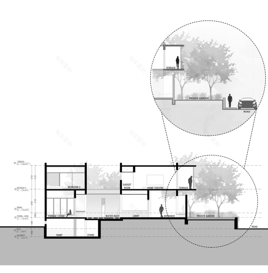 三院住宅 · 现代与传统的和谐共生-54