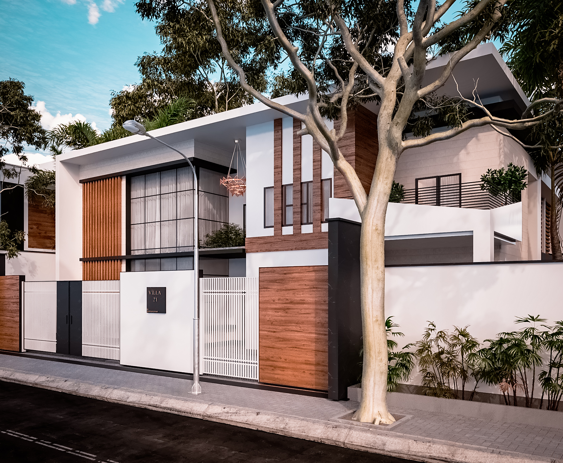 别墅外观设计可视化项目丨埃及丨Mahmood Ahmed-13