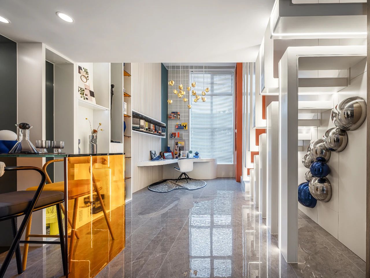 年轻主义审美化 | 青岛和达智慧生态城 LOFT 样板间设计-7