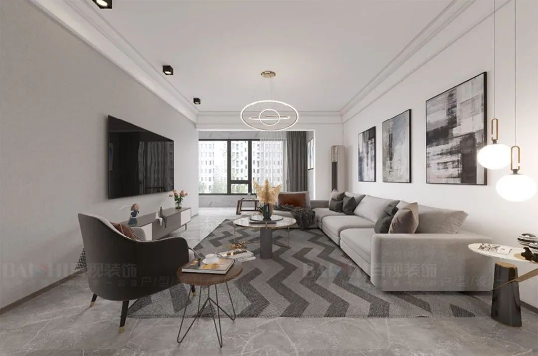 公园天下 150㎡现代轻奢设计，展现生活品质-25