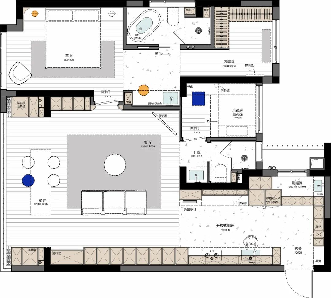 福州·榕心映月住宅设计丨中国福州丨北城梁筑设计-42
