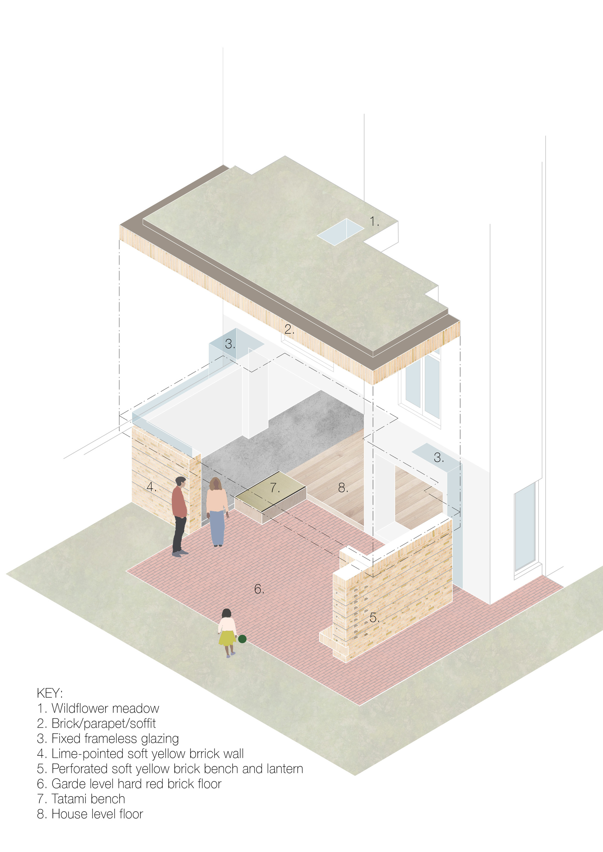 伦敦绿意盎然公寓扩建，红砖绿意打造室内外一体化生活-10
