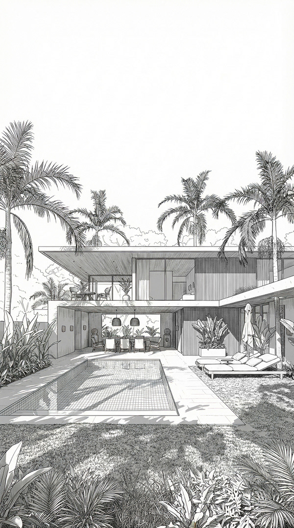 热带别墅丨泰国-17