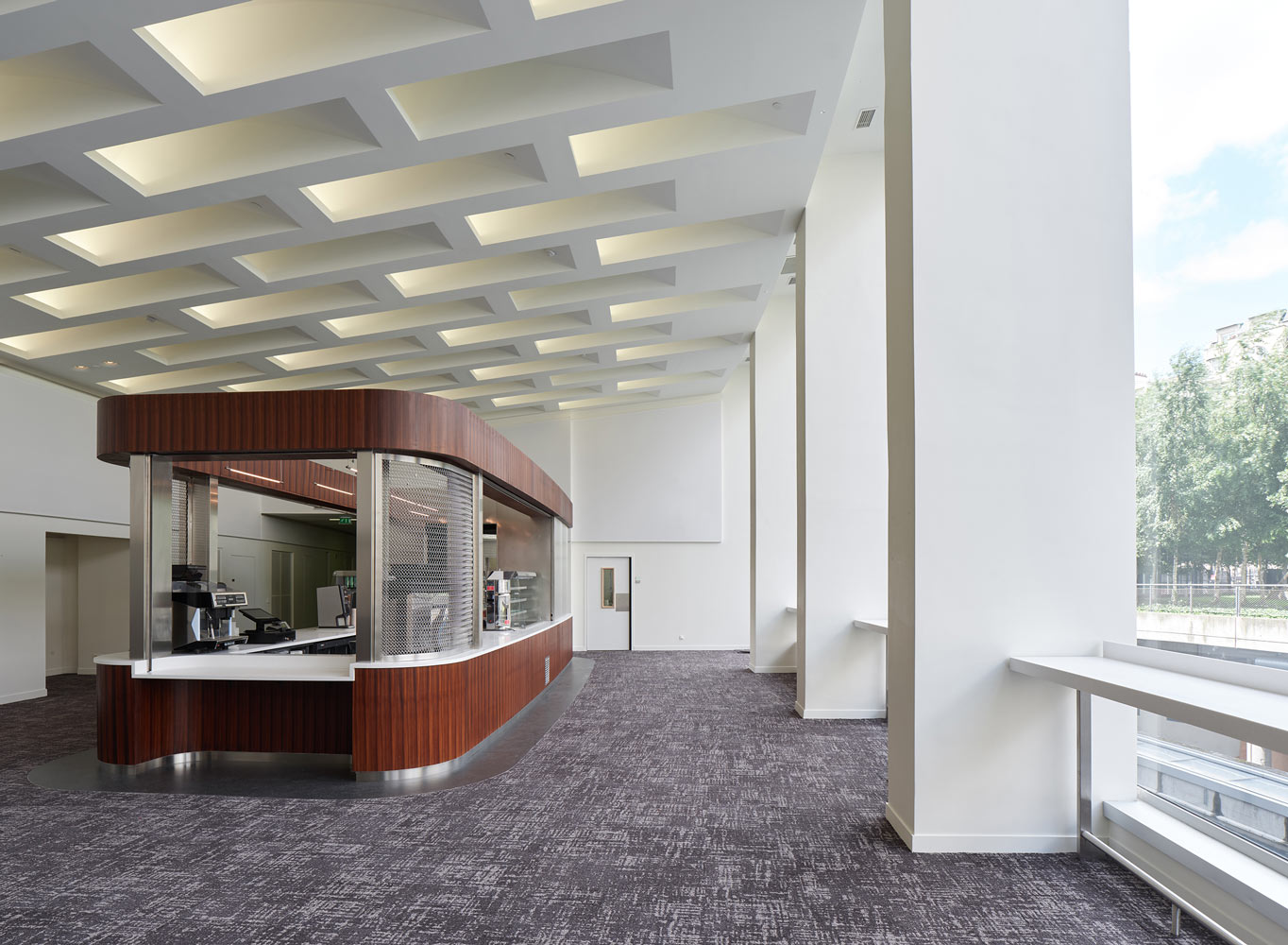 巴黎“广播音乐之家”咖啡厅丨法国巴黎丨Chatillon Architectes-14