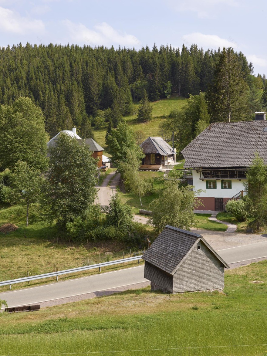 德国黑森林 1000 米高空的环保小屋-37