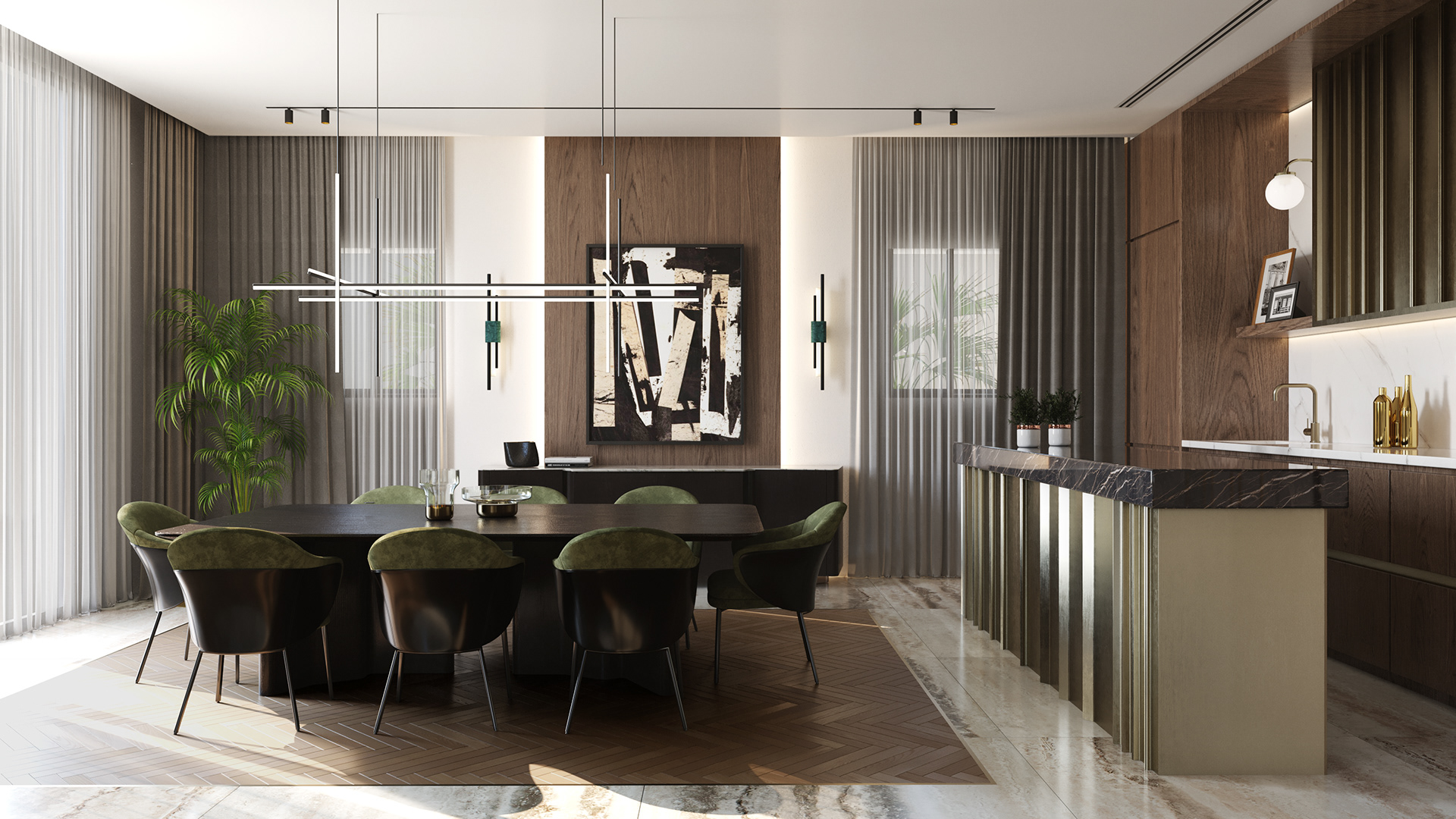 Villa Reception | Le Reve Compound-9