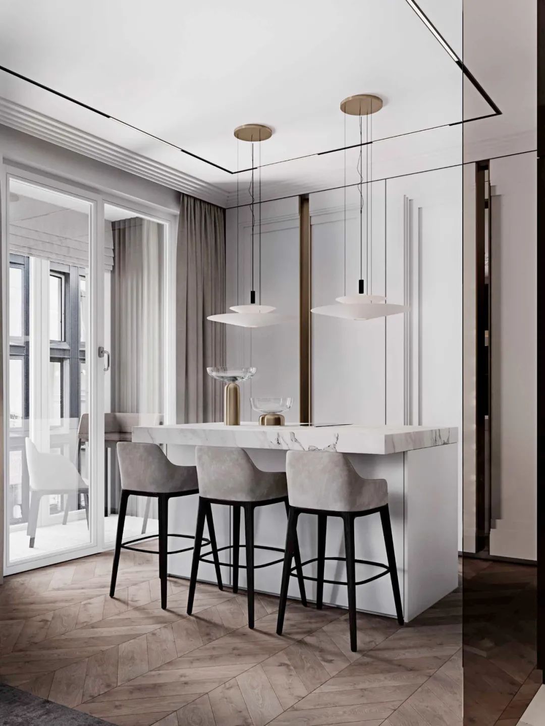 简约古典风格的空间美学演绎丨PRIMESTUDIA,MART Architects-32