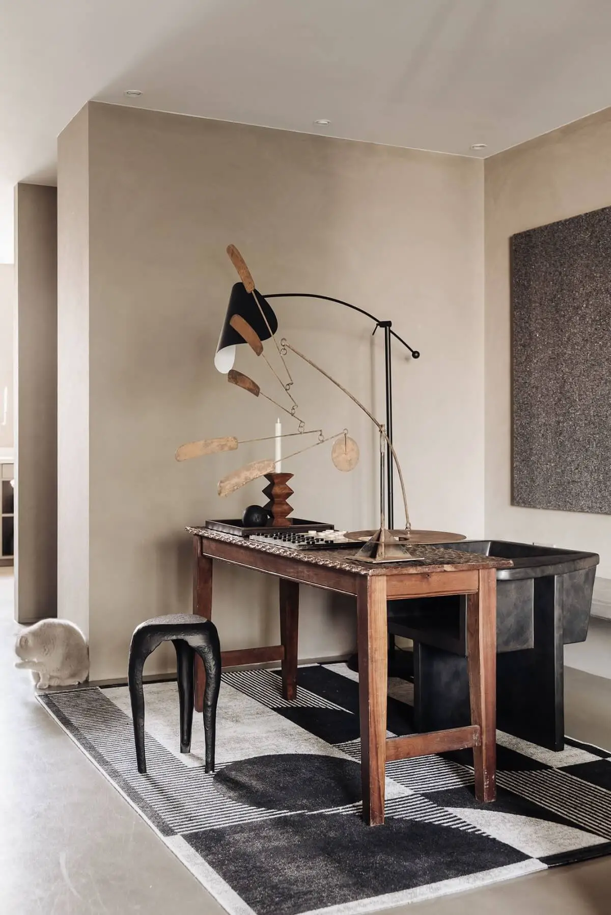 "阿姆斯特丹的土色时尚 | 著名建筑师的豪华设计公寓"-8