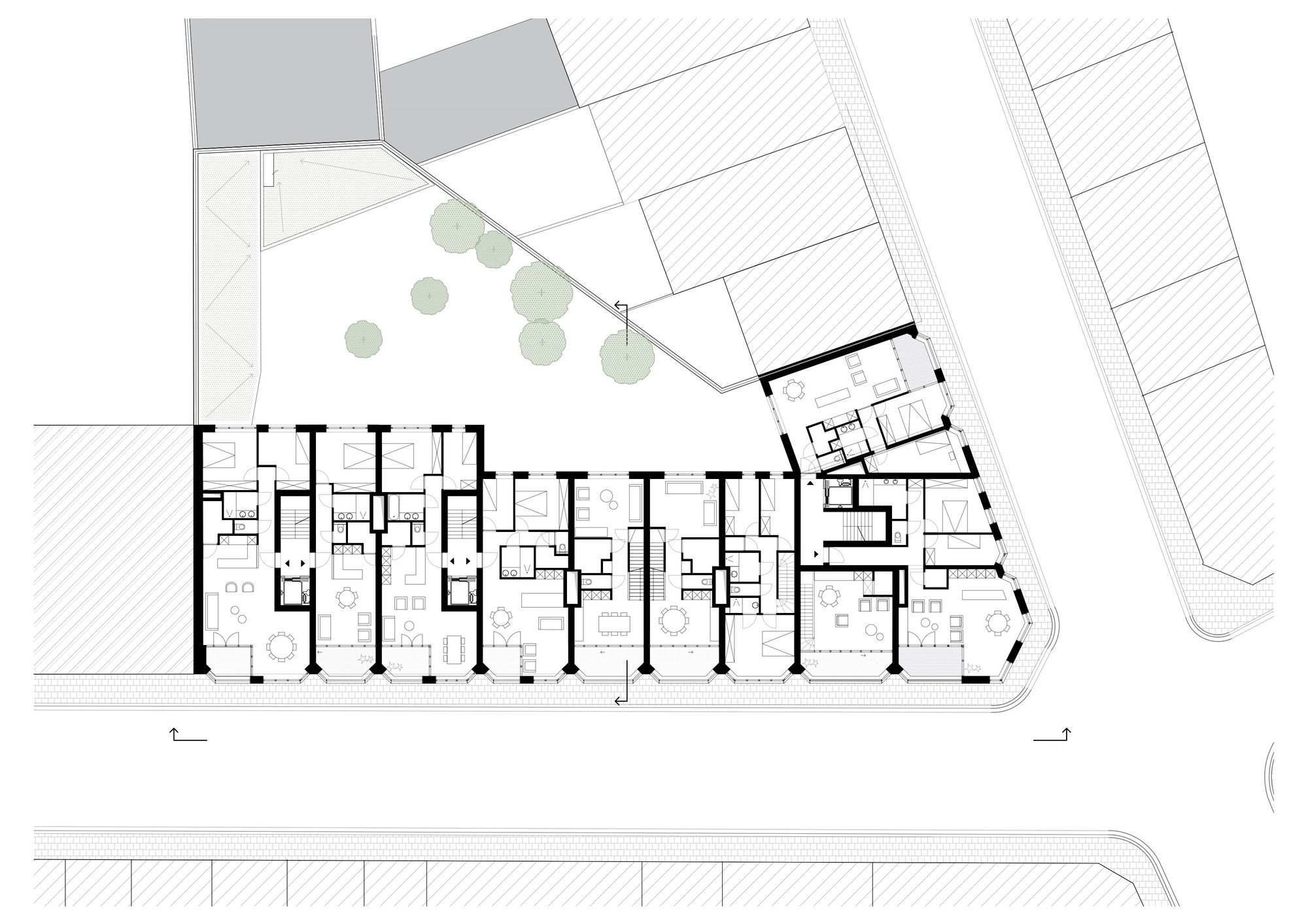W·PLACE 公寓丨比利时安特卫普丨Barchitecten-34