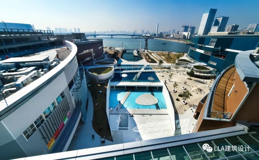 东京丰洲都市船坞，工业风购物休闲新地标-9