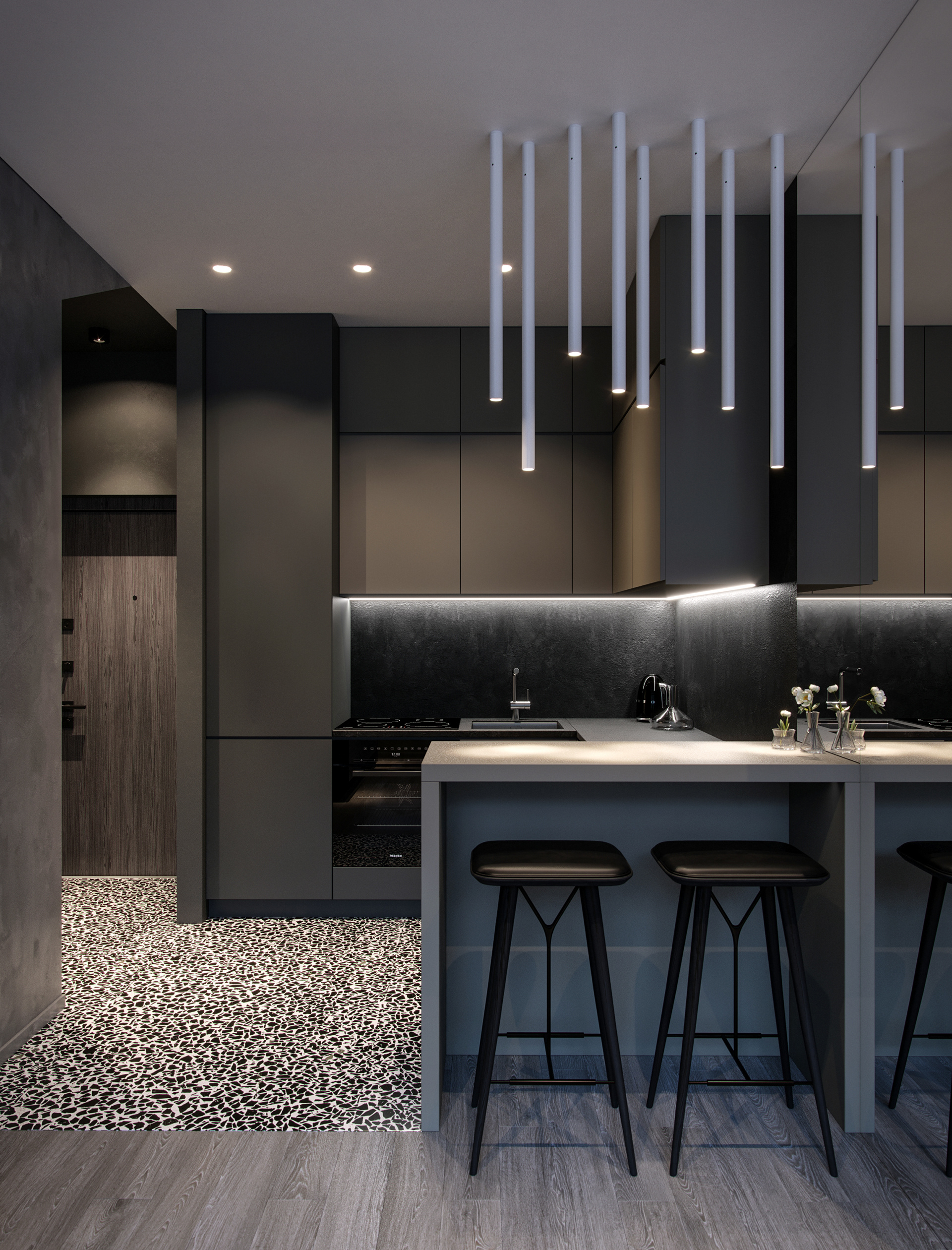 GREY TONES IN THE CAVE / CGI Visualizations-7