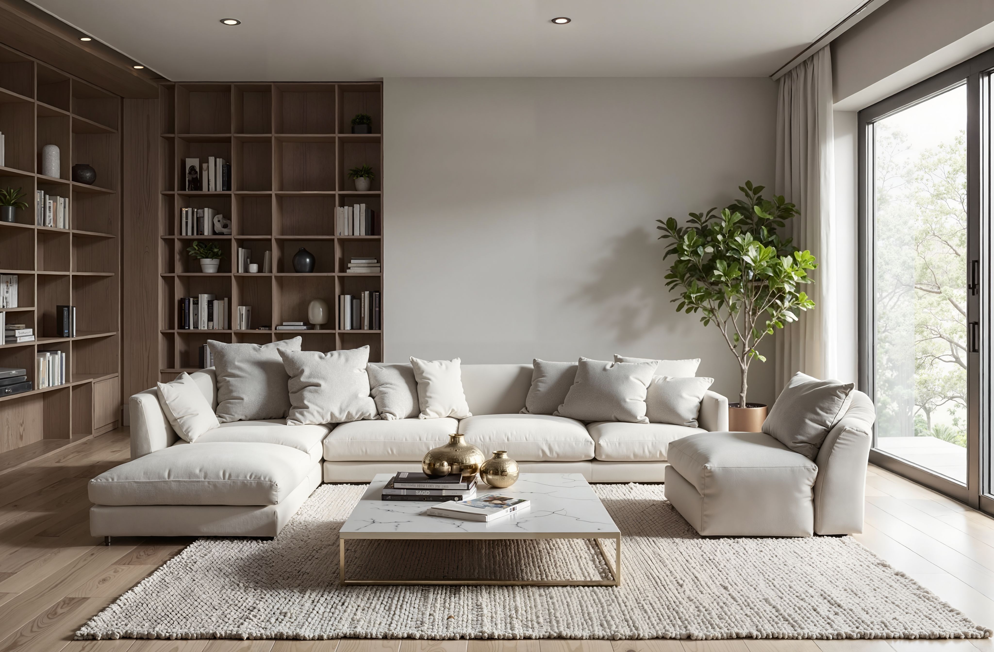 8K视觉解剖:一座客厅的绝对平面宣言-18