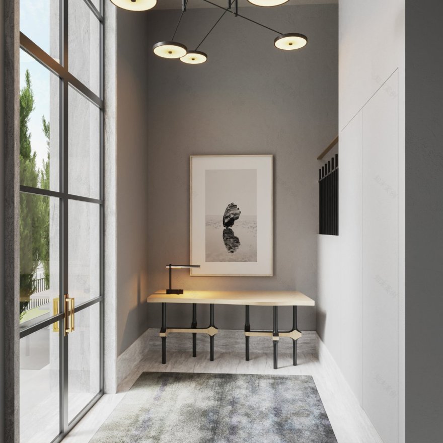 多伦多现代豪华住宅的艺术审美与生活融合-6