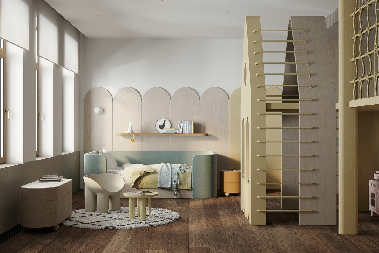 胡桃木搭配绿色，百搭色的时尚演绎-21