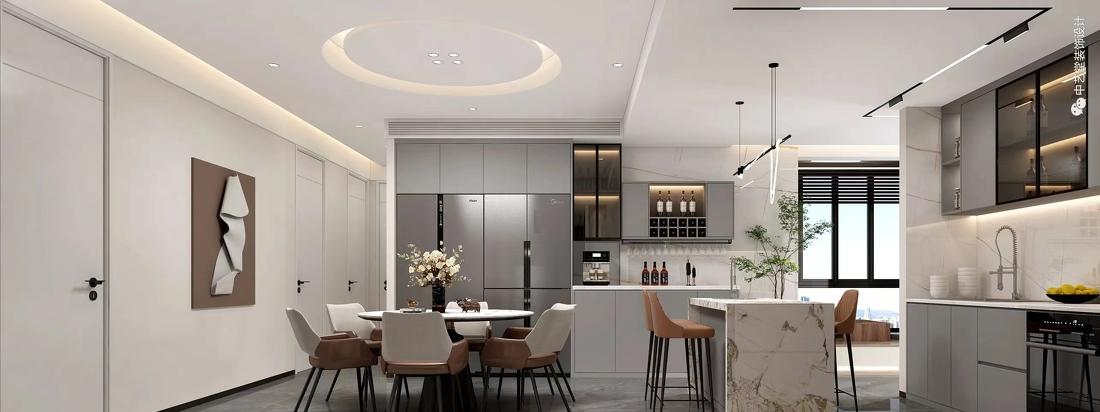 现代轻奢浪漫空间设计-7