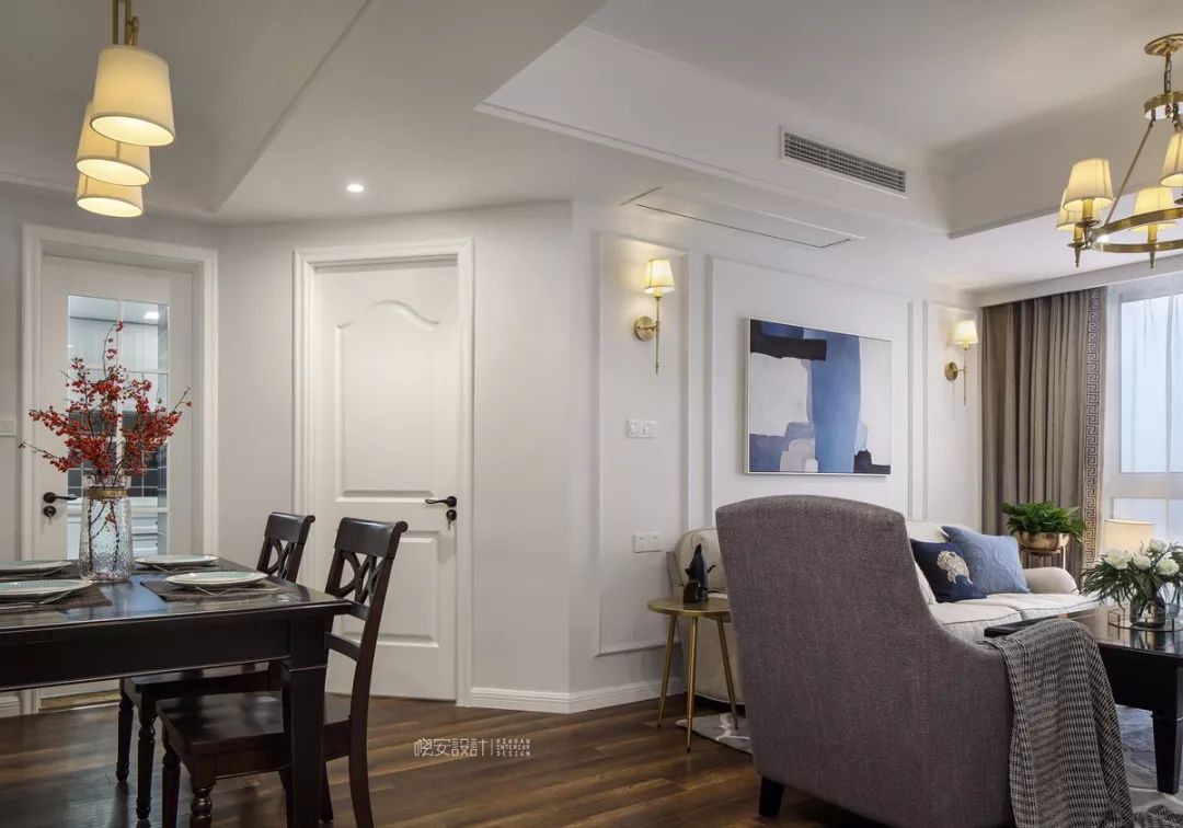晓安设计|| 荷澜庭 125㎡打造温馨宜居空间-55