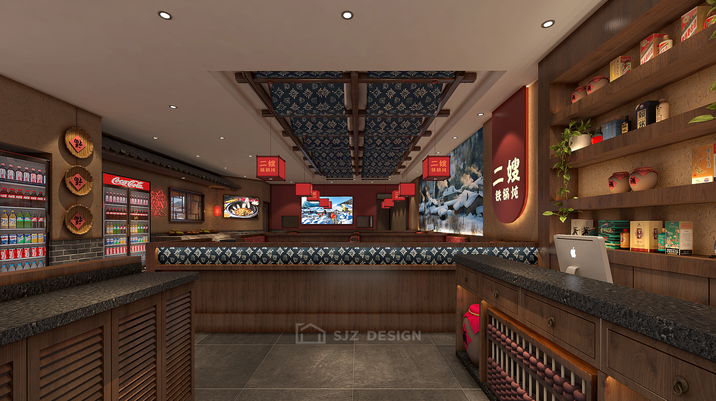 北京二嫂铁锅炖丨中国北京丨孙金甄（北京）室内建筑设计有限公司-22