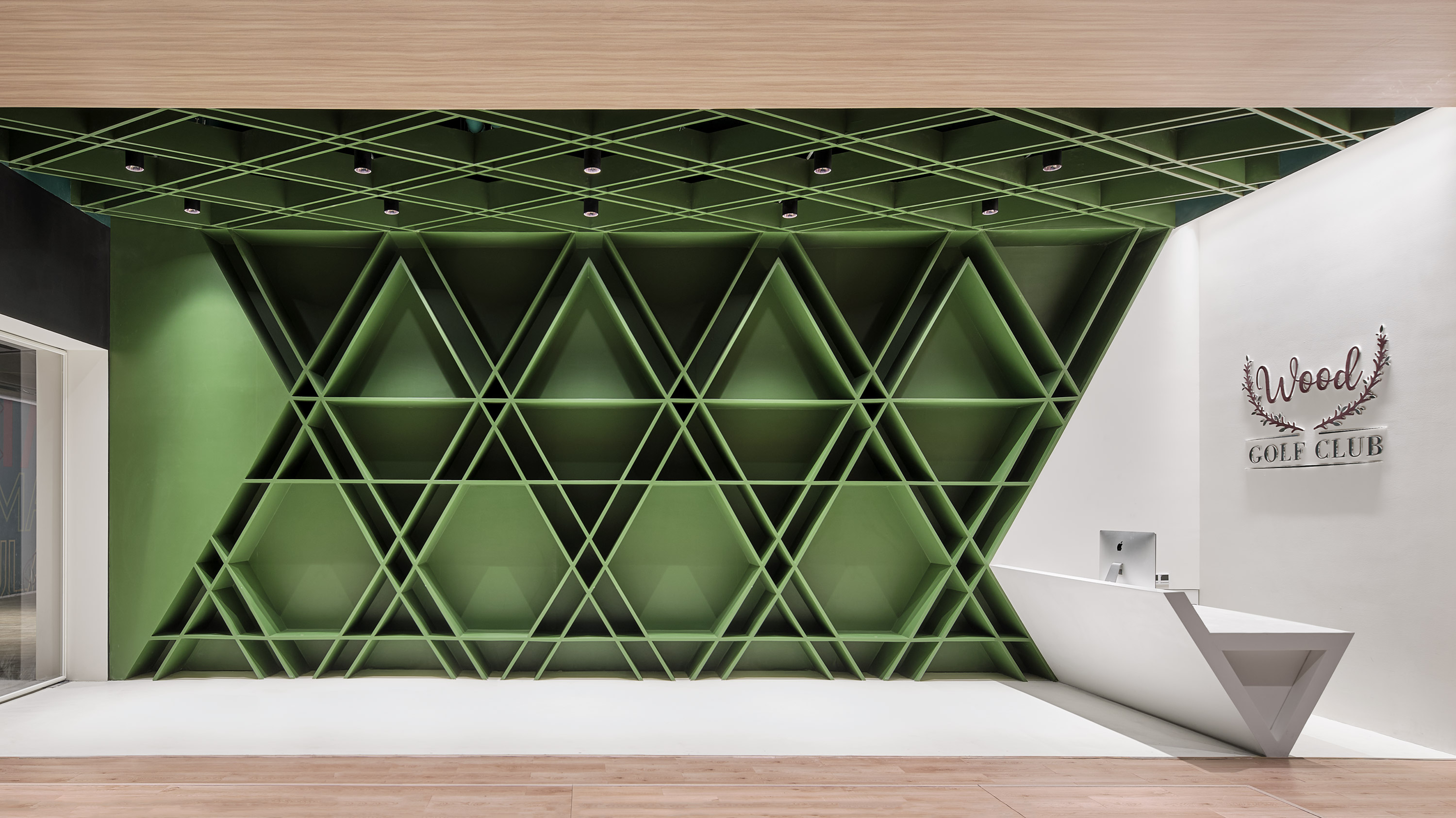 GOLFWOOD CLUB 体验店丨中国上海丨asLAB 一板设计-24