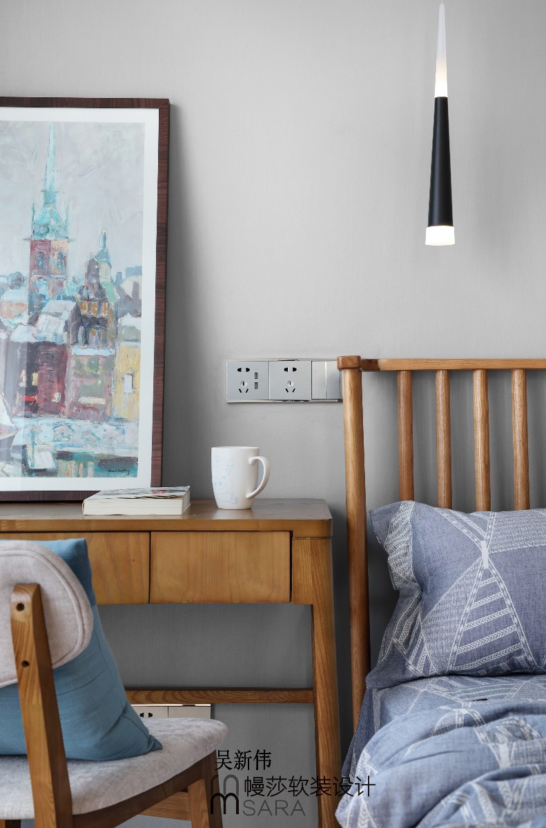 阳光锦程初春幔莎软装，平层空间的艺术新生-25