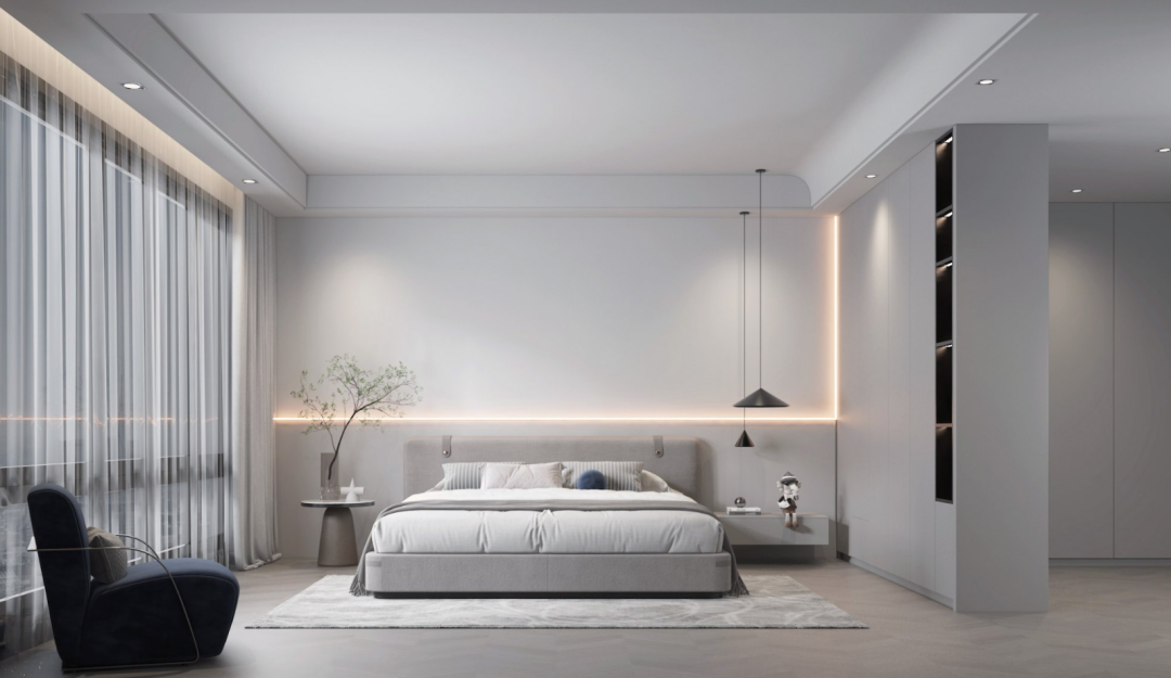 高铁壹号现代简约家居丨鼎墅设计-29