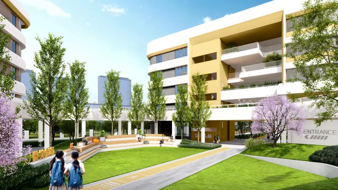 合肥市五十中学天鹅湖教育集团新建奥体校区项目丨中国合肥丨基准方中建筑设计股份有限公司·合肥分公司-59