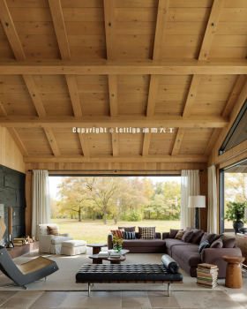 把森林的温柔搬进家,每一寸原木都在说 “放松点”。